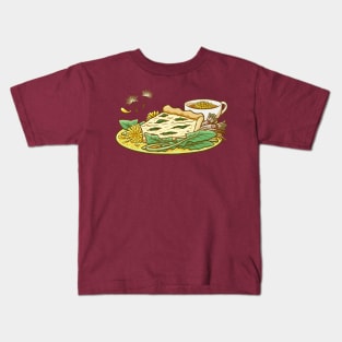 Dandelion Quiche & Tea Kids T-Shirt